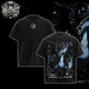 [HIKISTREET] Vintage Charizard Mega-X Acid Washed T-Shirt, Pokemon Merch, Anime Washed Oversized Tee, Aesthetic Anime Streetwear Gift