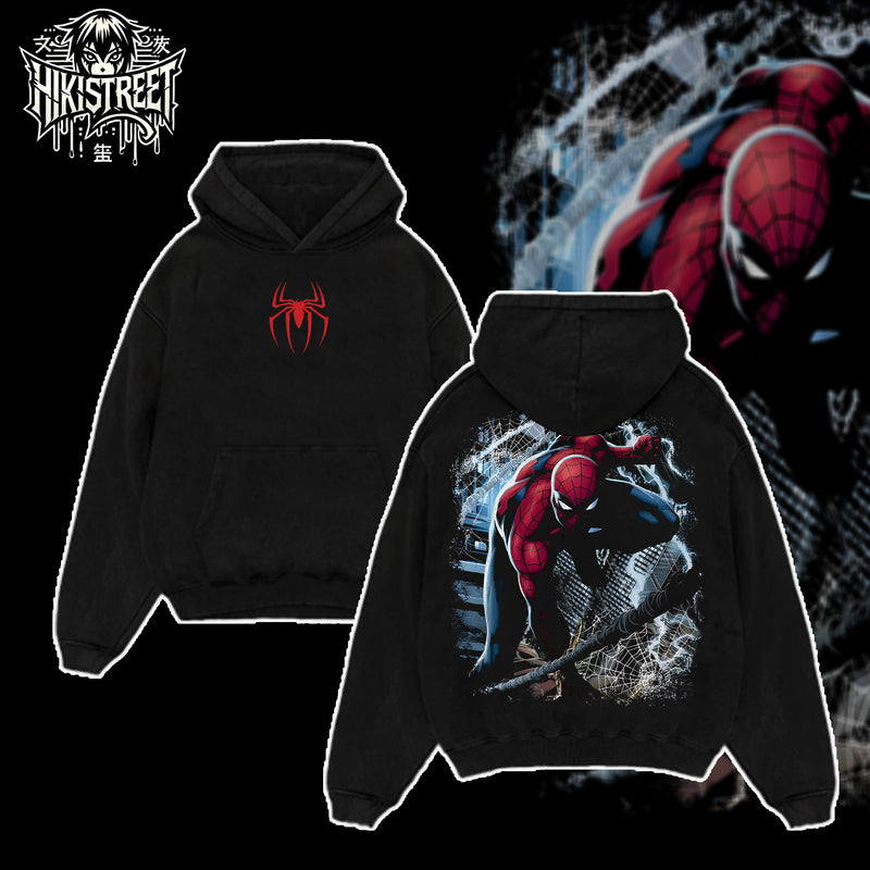 [HIKISTREET] Vintage The Amazing Spider Man Acid Washed T-Shirt, MCU Merch, Comics Washed Oversized Tee, Aesthetic Comics Streetwear Gift