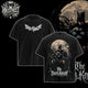 [HIKISTREET] Vintage Batman Acid Washed T-Shirt, DC Merch, Comics Washed Oversized Tee, Aesthetic Comics Streetwear Gift