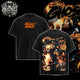 [HIKISTREET] Vintage Ghost Rider Acid Washed T-Shirt, MCU Merch, Comics Washed Oversized Tee, Aesthetic Comics Streetwear Gift