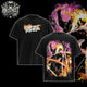 [HIKISTREET] Vintage Ghost Rider V2 Acid Washed T-Shirt, MCU Merch, Comics Washed Oversized Tee, Aesthetic Comics Streetwear Gift
