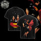 [HIKISTREET] Vintage Absolute Superman Acid Washed T-Shirt, DC Merch, Comics Washed Oversized Tee, Aesthetic Comics Streetwear Gift