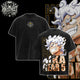 [HIKISTREET] Vintage Luffy Gear 5 V2 Acid Washed T-Shirt, One Piece Merch, Anime Washed Oversized Tee, Aesthetic Anime Streetwear Gift