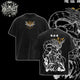 [HIKISTREET] Vintage Mahoraga Acid Washed T-Shirt, Jujutsu Kaisen Merch, Anime Washed Oversized Tee, Aesthetic Anime Streetwear Gift