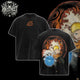 [HIKISTREET] Vintage Naruto Uzumaki Acid Washed T-Shirt, Naruto Merch, Anime Washed Oversized Tee, Aesthetic Anime Streetwear Gift