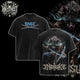 [HIKISTREET] Vintage Inosuke Hashibira Acid Washed T-Shirt, Demon Slayer Merch, Anime Washed Oversized Tee, Aesthetic Anime Streetwear Gift