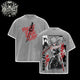[HIKISTREET] Vintage Maki Zenin V2 Acid Washed T-Shirt, Jujutsu Kaisen Merch, Anime Washed Oversized Tee, Aesthetic Anime Streetwear Gift