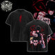 [HIKISTREET] Vintage Maki Zenin Acid Washed T-Shirt, Jujutsu Kaisen Merch, Anime Washed Oversized Tee, Aesthetic Anime Streetwear Gift