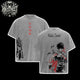 [HIKISTREET] Vintage Maki Zenin V3 Acid Washed T-Shirt, Jujutsu Kaisen Merch, Anime Washed Oversized Tee, Aesthetic Anime Streetwear Gift