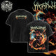 [HIKISTREET] Vintage Tanjiro Kamado Acid Washed T-Shirt, Demon Slayer Merch, Anime Washed Oversized Tee, Aesthetic Anime Streetwear Gift