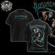 [HIKISTREET] Vintage Tengen Uzui Acid Washed T-Shirt, Demon Slayer Merch, Anime Washed Oversized Tee, Aesthetic Anime Streetwear Gift