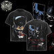 [HIKISTREET] Vintage The Bat Who Laugh V2 Acid Washed T-Shirt, DC Merch, Comics Washed Oversized Tee, Aesthetic Comics Streetwear Gift