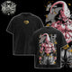 [HIKISTREET] Vintage Majin Buu Acid Washed T-Shirt, Dragon Ball Merch, Anime Washed Oversized Tee, Aesthetic Anime Streetwear Gift