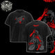 [HIKISTREET] Vintage Suguru Geto Acid Washed T-Shirt, Jujutsu Kaisen Merch, Anime Washed Oversized Tee, Aesthetic Anime Streetwear Gift