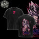 [HIKISTREET] Vintage Gohan Beast Acid Washed T-Shirt, Dragon Ball Merch, Anime Washed Oversized Tee, Aesthetic Anime Streetwear Gift