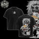 [HIKISTREET] Vintage Jiraiya x Naruto Acid Washed T-Shirt, Naruto Merch, Anime Washed Oversized Tee, Aesthetic Anime Streetwear Gift