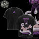 [HIKISTREET] Vintage Orochimaru Acid Washed T-Shirt, Naruto Merch, Anime Washed Oversized Tee, Aesthetic Anime Streetwear Gift