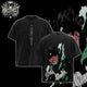 [HIKISTREET] Vintage Rock Lee Acid Washed T-Shirt, Naruto Merch, Anime Washed Oversized Tee, Aesthetic Anime Streetwear Gift