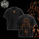 [HIKISTREET] Vintage Goku Saiyan 4 Form Acid Washed T-Shirt, Dragon Ball Merch, Anime Washed Oversized Tee, Aesthetic Anime Streetwear Gift