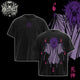 [HIKISTREET] Vintage Shiki Fujin Acid Washed T-Shirt, Naruto Merch, Anime Washed Oversized Tee, Aesthetic Anime Streetwear Gift