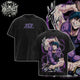 [HIKISTREET] Vintage Toji Fushiguro Acid Washed T-Shirt, Jujutsu Kaisen Merch, Anime Washed Oversized Tee, Aesthetic Anime Streetwear Gift