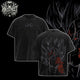 [HIKISTREET] Vintage Majin Vegeta V3 Acid Washed T-Shirt, Dragon Ball Merch, Anime Washed Oversized Tee, Aesthetic Anime Streetwear Gift