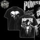 [HIKISTREET] Vintage Punisher Acid Washed T-Shirt, MCU Merch, Comics Washed Oversized Tee, Aesthetic Comics Streetwear Gift