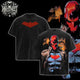 [HIKISTREET] Vintage Red Hood V2 Acid Washed T-Shirt, DC Merch, Comics Washed Oversized Tee, Aesthetic Comics Streetwear Gift